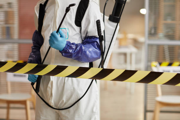 Professional Biohazard technician working in Aurora, MN